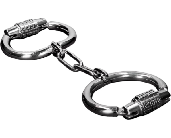 Esposas Metal Hard de combinación, con su cerradura