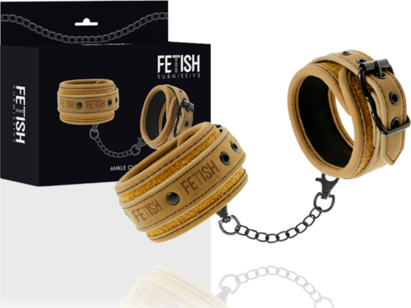 Esposas Fetish Submissive Origin con interior acolchado y cierre de hebilla metálica