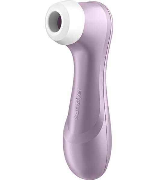 Succionador de clítoris Satisfyer Pro 2, con su cabezal de silicona