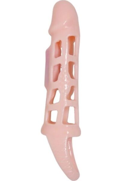 Funda extensora de pene Pretty Love Harrison con bala vibradora y strap para los testículos