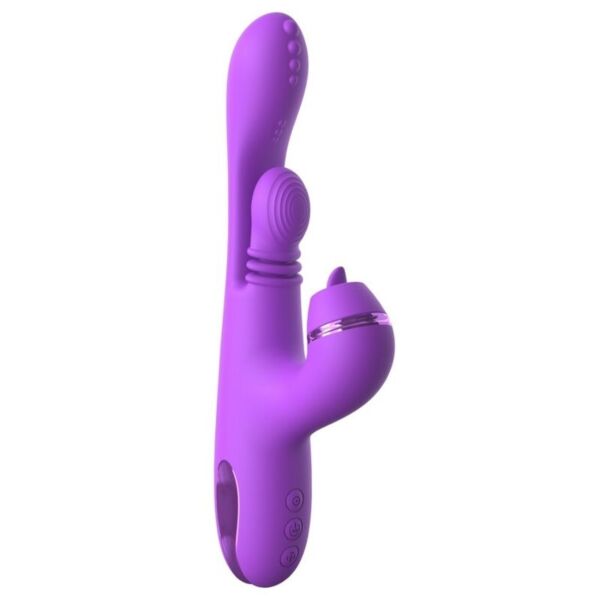 Vibrador rabbit Fantasy For Her Intimotion Pulse Pro en color morado