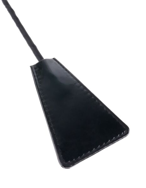Fusta de doble cara con pluma negra Fetish Fantasy de Pipedream