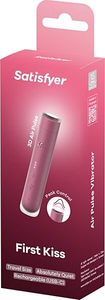 Succionador de clítoris Satisfyer First Kiss con ondas de presión