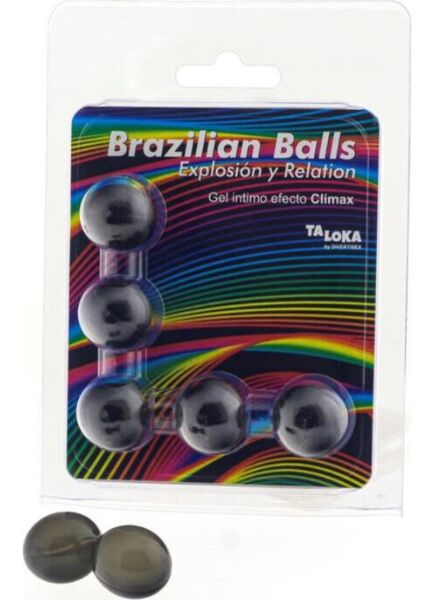 Pack de 5 bolas brasileñas Diverty Sex Brazilian Balls Efecto Clímax