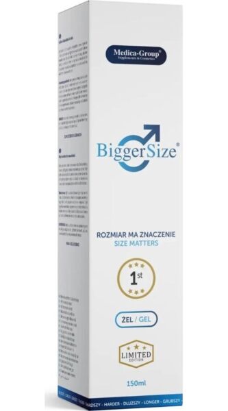Gel íntimo Medica-Group BiggerSize Gel 150 ml