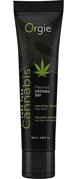 Tubo de lubricante Orgie Lube Tube Cannabis de 100 ml