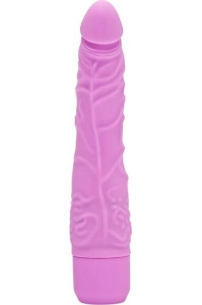 Vibrador realista Get Real Classic Slim, con venas marcadas y punta pronunciada