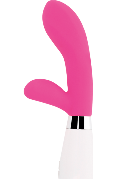 Vibrador rabbit Glossy Jackson con doble motor