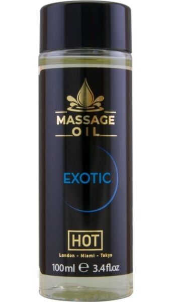 Envase del aceite de masaje HOT de 100 ml