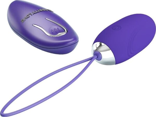 Huevo vibrador Pretty Love Jenny de color violeta