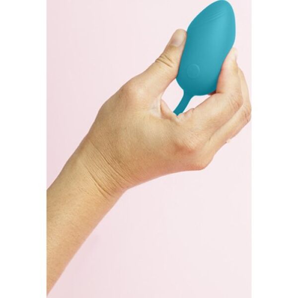Huevo vibrador S Pleasures Odette en lila pastel con su mando a distancia