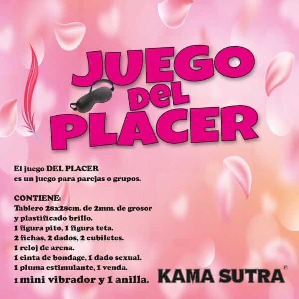 Juego erótico Diablo Picante Pleasure Game con tablero y accesorios