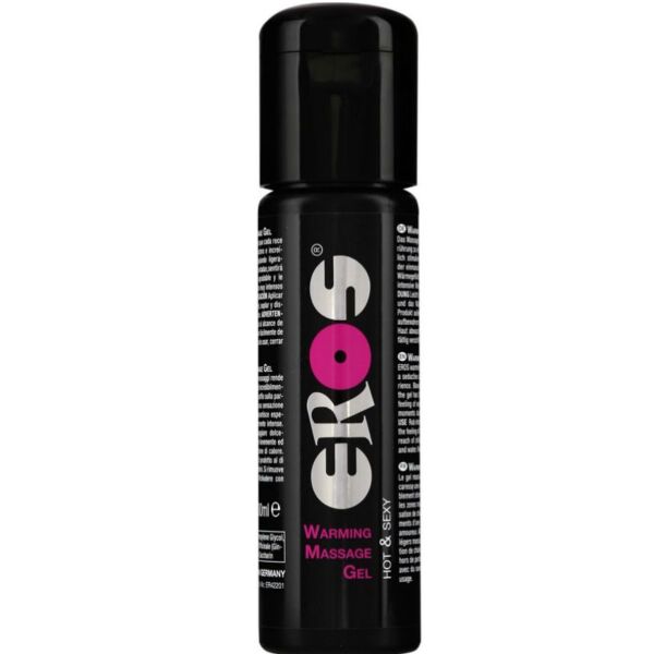 Botella de 100 ml del gel de masaje Eros Classic Warming Massage Gel