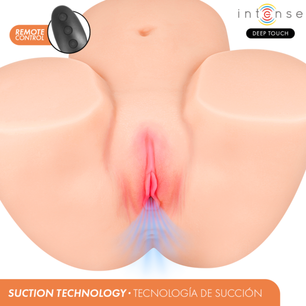 Vagina masturbadora Intense Deep Touch con su mando a distancia