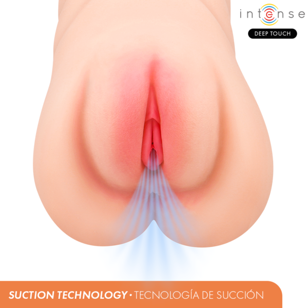 Masturbador vaginal Intense Krista, con succión y vibración