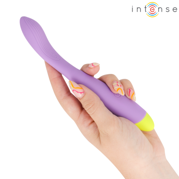 Vibrador de punto G Intense Lucca, flexible y recargable por USB