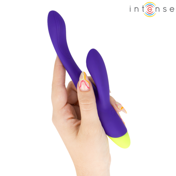 Vibrador rabbit INTENSE Paolo, con su brazo para el clítoris