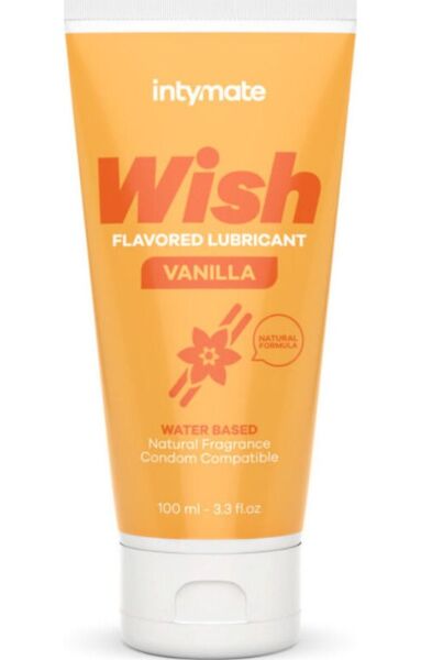Envase de lubricante de sabores Intimateline Intymate Wish de 100 ml