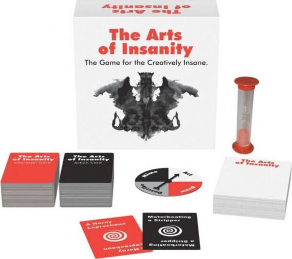 Caja del juego de fiesta para adultos Kheper Games The Arts of Insanity