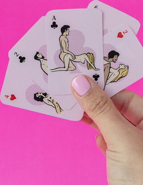 Juego de cartas eróticas Sexitive Mini Poker XXX Edition con su caja