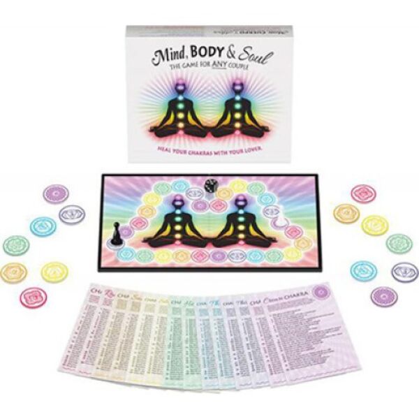 Caja y tablero del juego para parejas Kheper Games Mind, Body and Soul