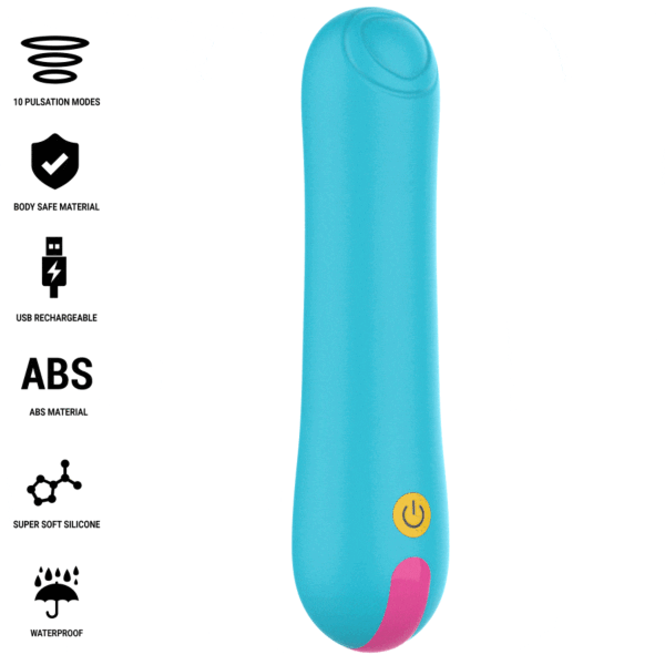 Vibrador Intense Claudia con función de golpeteo rítmico
