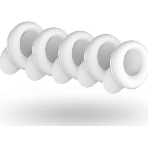 Kit de cinco capuchones de silicona blanca para el Satisfyer Number Two