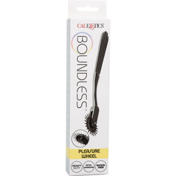 Rueda de puntas CalExotics Boundless Pleasure Wheel, de color negro, con su rueda de 22 puntas