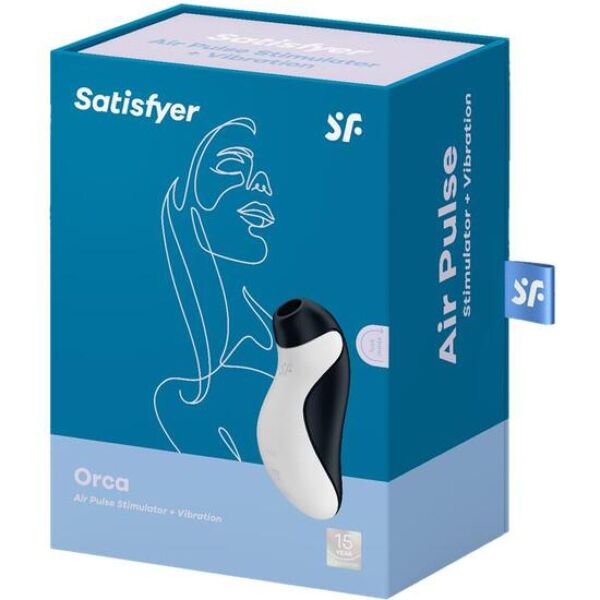 Succionador de clítoris Satisfyer Orca con forma de orca