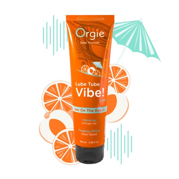 Tubo de 100 ml del gel íntimo Orgie Lube Tube Vibe Sex On The Beach