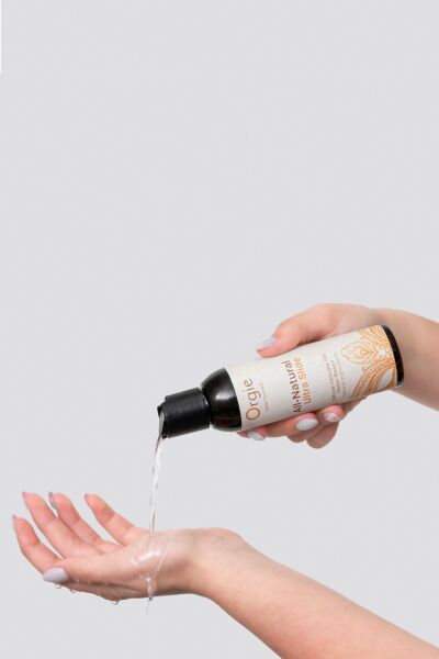 Bote de 150 ml del lubricante de base agua Orgie All-Natural Ultra Slide