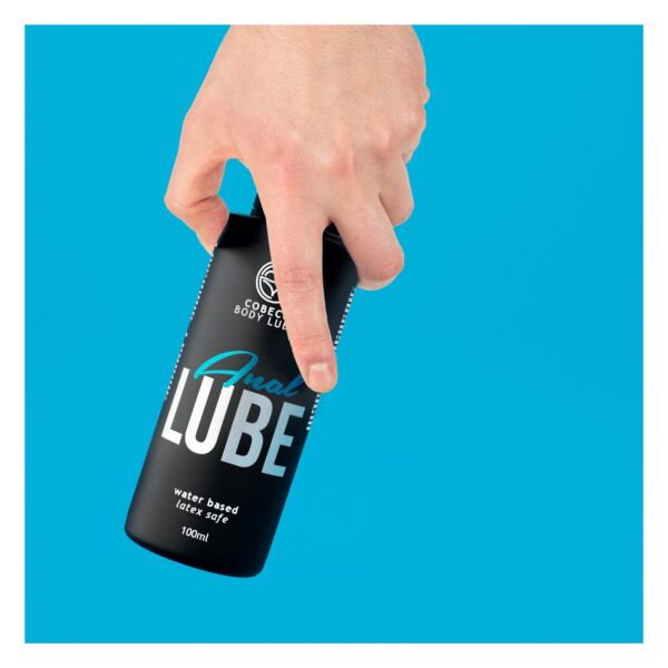 Lubricante anal Cobeco 100 ml, de base agua y textura espesa