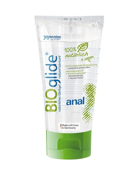 Lubricante anal Joydivision Bioglide Anal en su envase de 80 ml