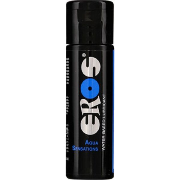 Frasco de 30 ml del lubricante de base agua Eros Aqua Sensations