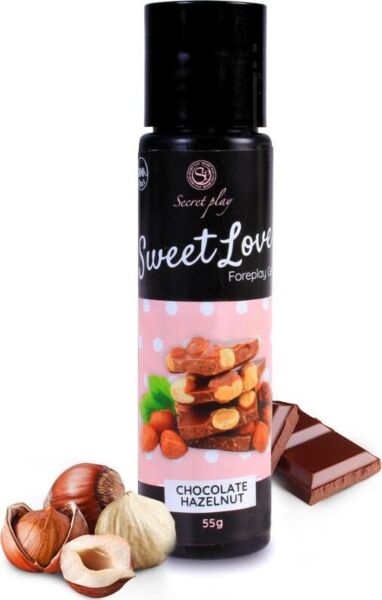 Lubricante comestible Secret Play Sweet Love en frasco de 60 ml
