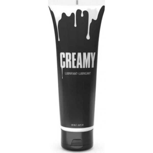 Lubricante de base agua Creamy Cum con textura de semen