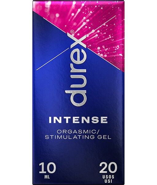 Frasco de Durex Intense Orgasmic Gel de 10 ml
