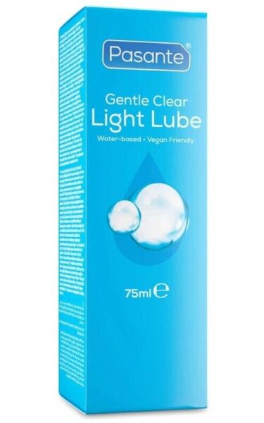 Lubricante de base agua Pasante Light Lube en formato de 75 ml