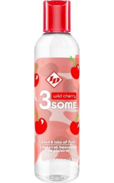 Lubricante de sabores ID 3some de 4 fl oz