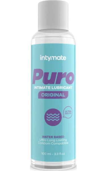 Lubricante de base agua Intymate Puro Original de 100 ml