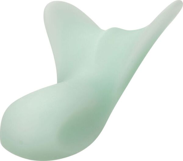 Masajeador de clítoris CalExotics Pacifica Tahiti de silicona transparente verde