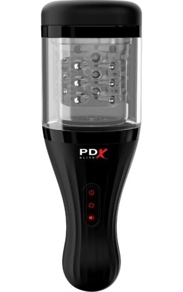 Masturbador automático PDX Elite Talk Dirty Rotobator de Pipedream