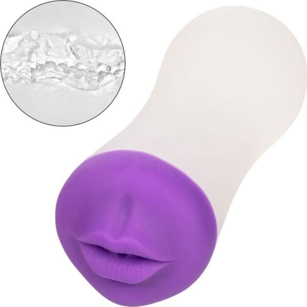 Masturbador CalExotics Deep Throat Grip de dos tonos