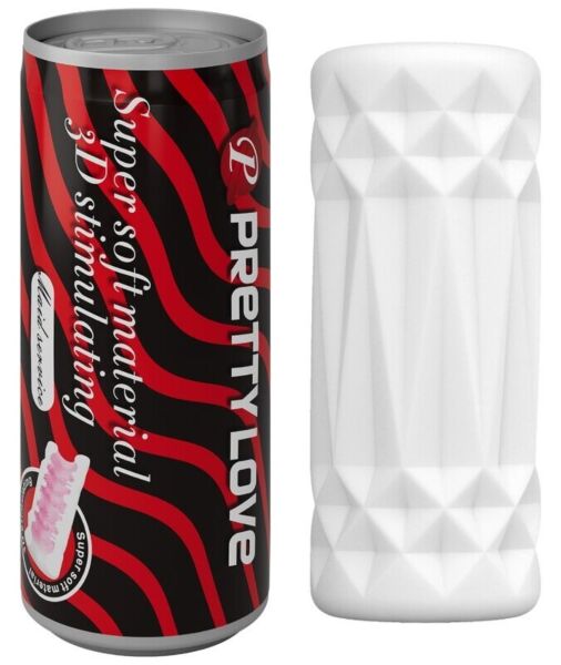 Masturbador Pretty Love 3D Stimulator Can Model 1, con forma de lata