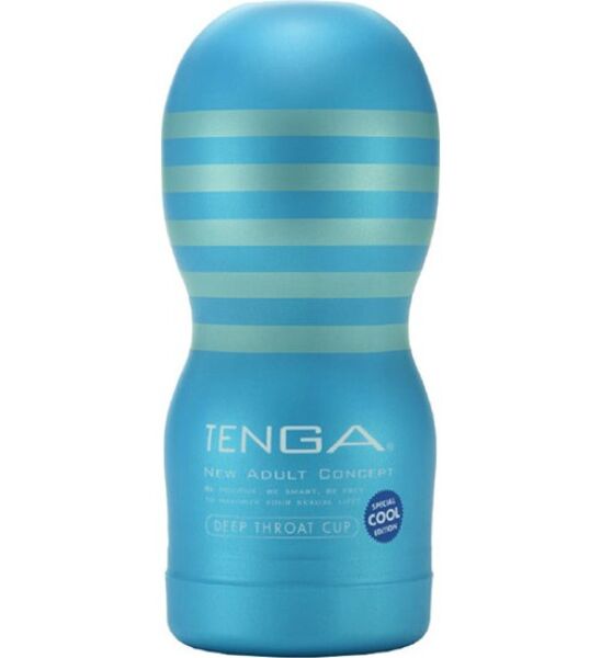 Masturbador Tenga Deep Throat Cool con forma de reloj de arena