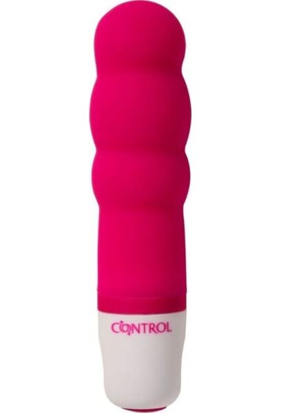 Mini vibrador Control Velvet Secret con forma de tres esferas