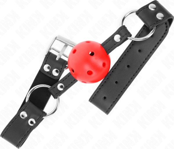 Mordaza de bola Kink Doble Remache, con cuero