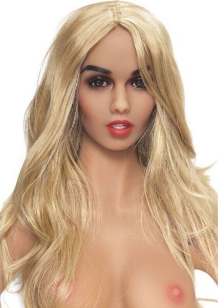 Muñeca de tamaño real Hidden Desire Banger Babe Jessica, de TPE y tono de piel claro