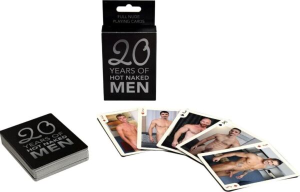 Baraja de cartas Kheper Games Hombres Atractivos con fotografías de desnudos masculinos artísticos