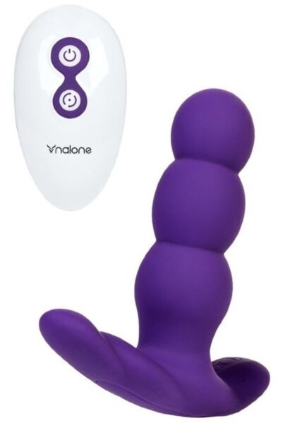 Vibrador anal Nalone Pearl con mando a distancia